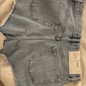 AGOLDE Parker Vintage Cut-Off Short - Size 27